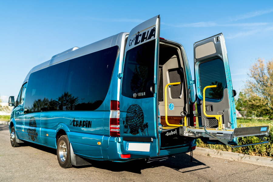 Accesibilidad - Autobuses adaptados para el transporte de personas con movilidad reducida