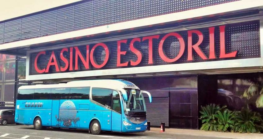 Hoy vamos a Estoril con el autobús del Grupo Chapín