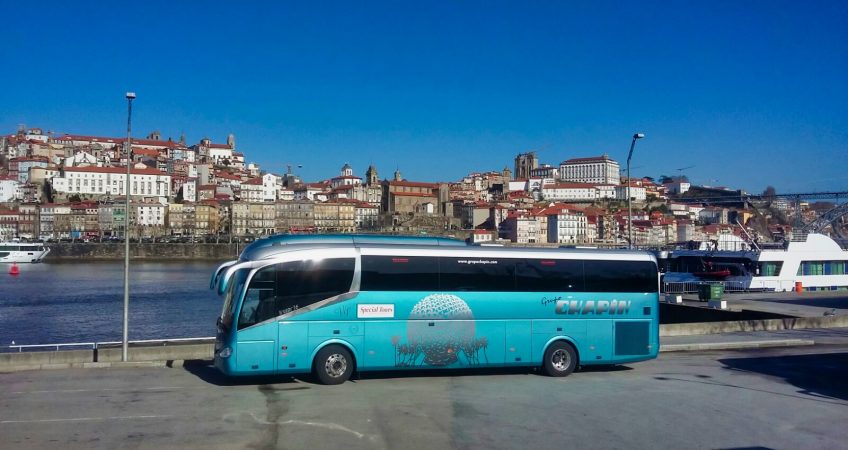 Viajamos a Oporto con el autobús del Grupo Chapín
