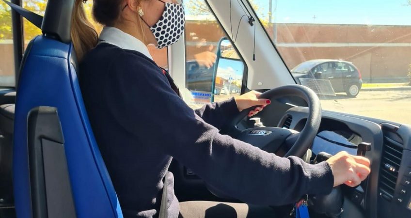 Miriam Gil “Trabajar en rutas escolares de educación especial te enseña lo importante de la vida”