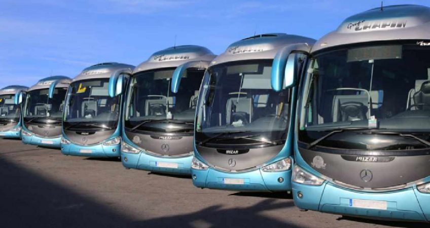 Días de turismo y transporte en autocar